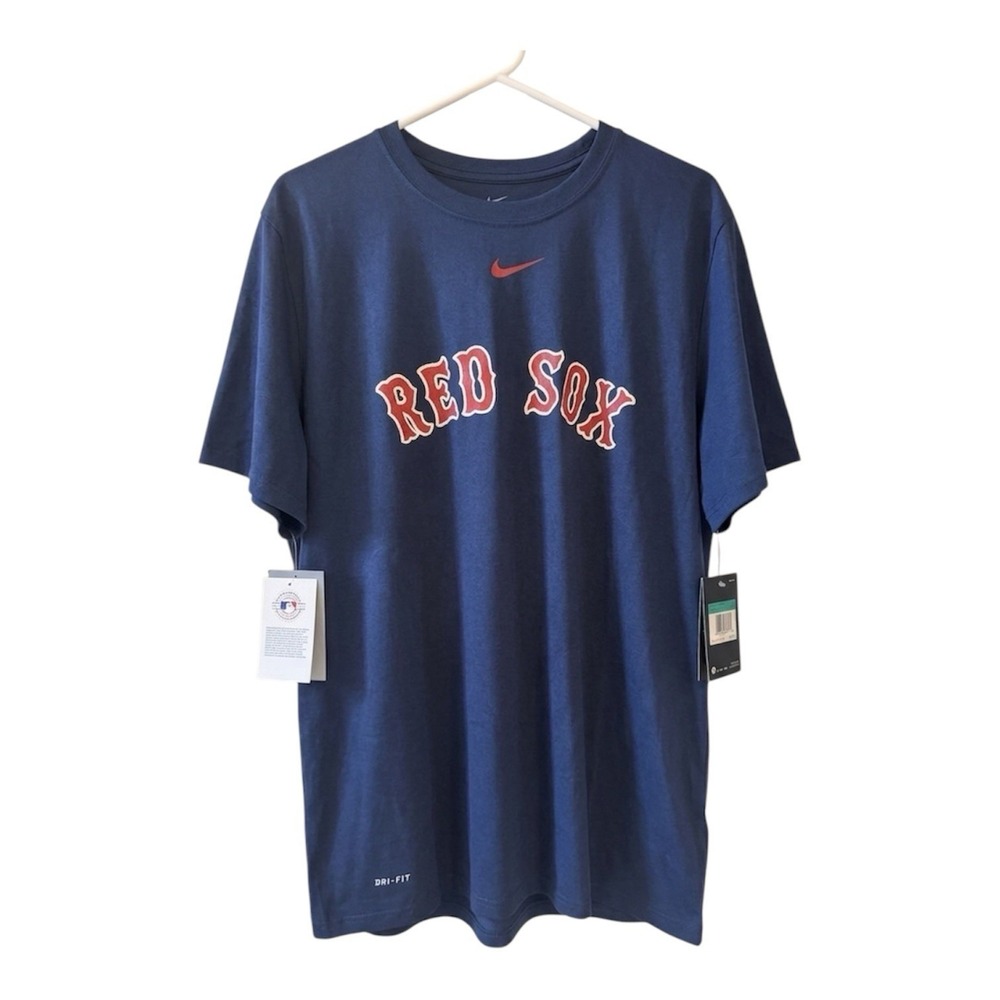 Nike Women's Dri-FIT Boston Red Sox Tee XL NWT Sporty Athletic Chic Streetwear